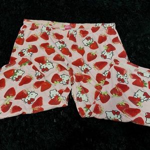 hello kitty pajama pants
